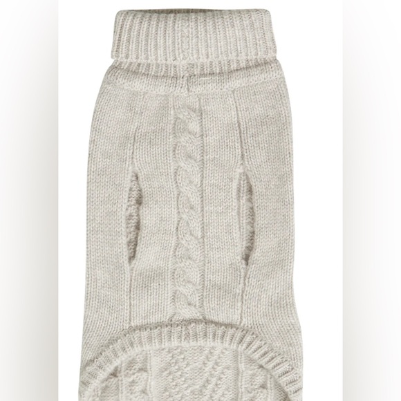 The Cashmere Project 100% cashmere doggie sweater London grey heather NWT - Picture 3 of 8